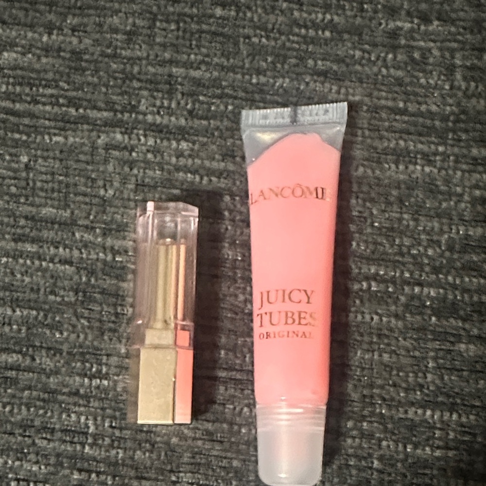 Lancome Idole Cafe Crush Set with Pink Gloss and Blue Cleanser - Picture 8 of 8